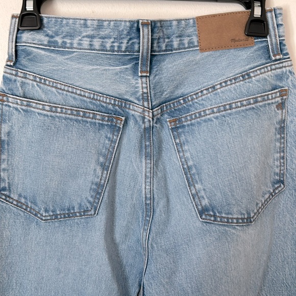 NWT Madewell ‘90s Straight Full-length Blue Jeans - Size 25T - Picture 6 of 7